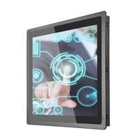 Écran tactile LCD 10 points, 17 pouces, boîtier en aluminium, écran tactile portable, moniteur tactile de studio