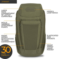 Sac à dos tactique de randonnée grande capacité personnalisé en usine avec fonction antivol, idéal pour la randonnée en montagne et les activités de plein air