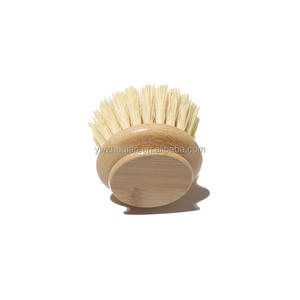 ZUQA corps brosse de bain ergonomique doux mais ferme poils de sanglier naturel bande de main pour le soin de la barbe adulte et enfants peau sèche - Product Image 5