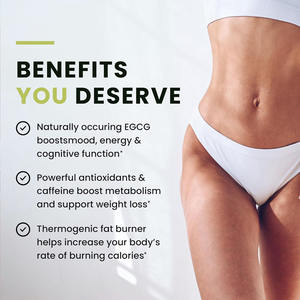 Cápsulas de Metabolismo de Fábrica OEM, Ingredientes Naturales para Adultos, Control de Peso Saludable, Cápsulas Adelgazantes de Té <span class=keywords><strong>Verde</strong></span> - Product Image 2