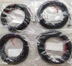 KEYENCE OP-87641 M12 L-shaped Connector <b>Cable</b> 10m Oil-resistant for FD-Q Series Clamp-on Flow Sensor OP 87641 - Product Image 6