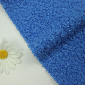 All'ingrosso tessuti tessili riccio italiano Boucle tessuto 100% poliestere spazzolato in pile tessuto a maglia per le donne <span class=keywords><strong>cappotto</strong></span> - Product Image 5