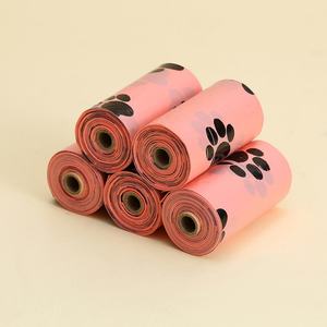 Sacs à déjections pour animaux de compagnie écologiques et luxueux, anti-fuite, biodégradables, sacs à ordures pour animaux de compagnie, 4 rouleaux, produits pour animaux de compagnie de premier choix - Product Image 6