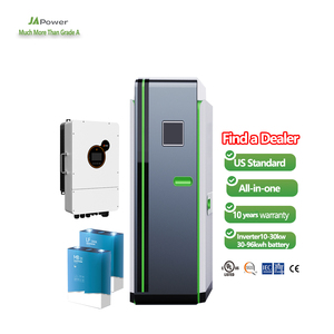 屋内20kw 30kwキャビネットタイプESS Lifepo4 40kwh 60kwhソーラーバッテリーおよびインバーター全1相エネルギー貯蔵システム - Product Image 1