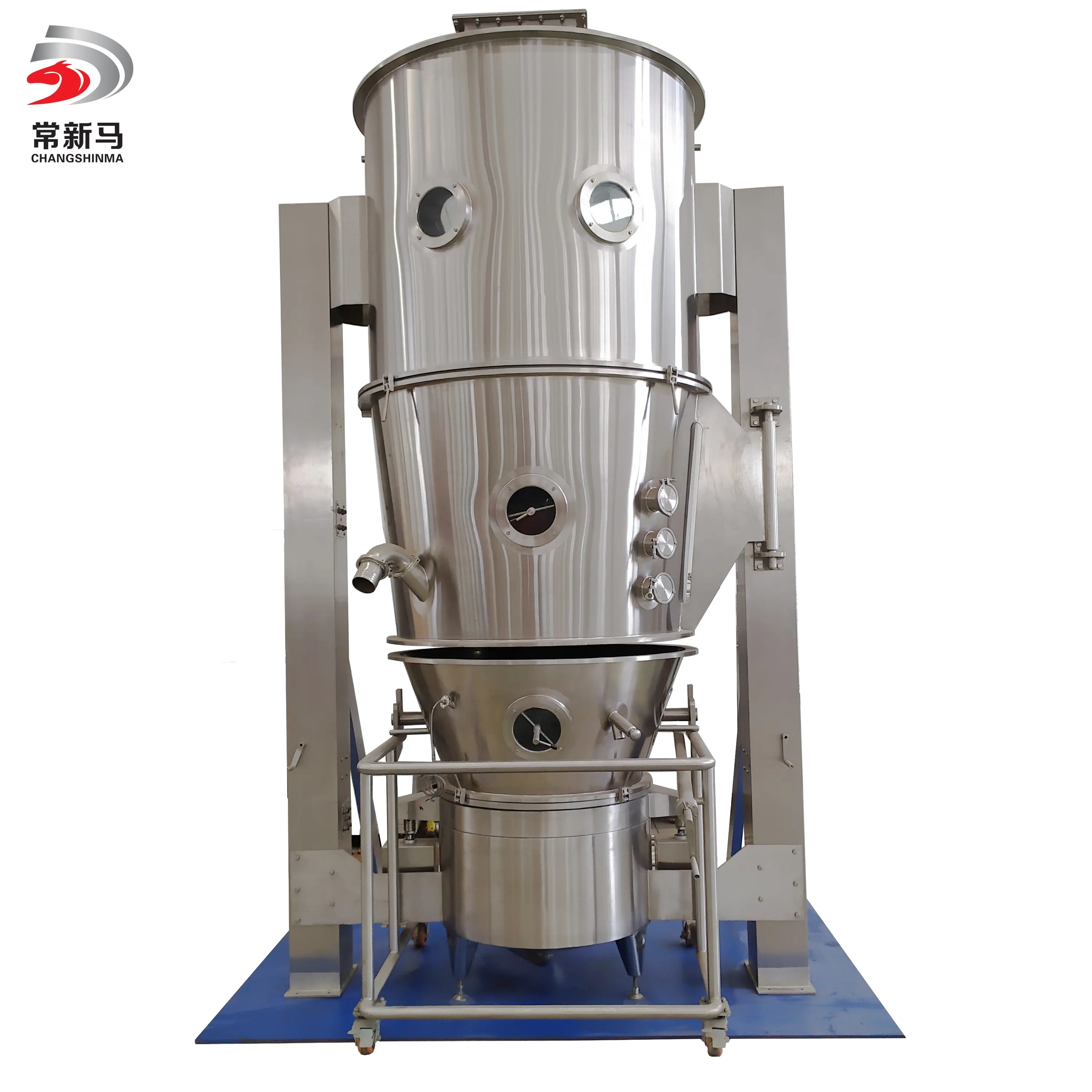 FL chất lỏng giường khô máy tạo hạt granulator Máy Sấy Khô thiết bị