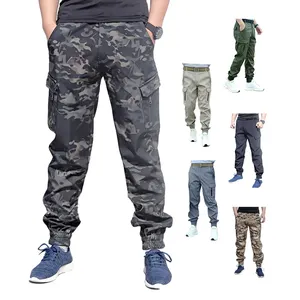 Pantalon de travail d'hiver imperméable et respirant multi-poches Camo Plus Size Men's Work Tactical Cargo Pants Trousers