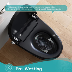 Modern Cupc Automatic Sensor Flushing Intelligent One Piece Bathroom Auto Smart Toilet Intelligent Toilet Bowl - Product Image 2