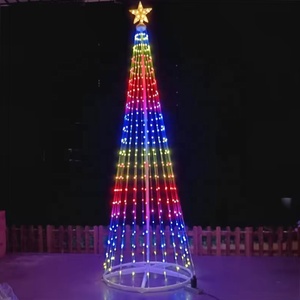 Y Hot Bán giáng sinh trang trí từ xa app điều khiển đa chức năng USB powered giáng sinh trang trí Cone điểm ảnh cây ánh sáng - Product Image 1