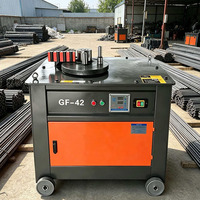 Machine à cintrer les étriers en acier CNC automatique GF42, 4-36 mm, 220 V, pour travaux de renforcement sur chantier