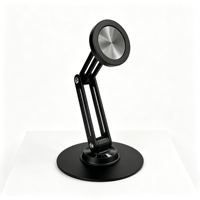 Support de téléphone magnétique OEM pliable en trois parties, réglable en hauteur, rotation à 360° °   Support réglable pour tous les téléphones portables et tablettes