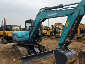 Utilisé pour Swe70E Mini Crawler Excavator 2022 Model Robuste 7 Ton Doosan Engine Pump Motor Gear-Core Components 0.26mÂ ³ Bucket - Product Image 2