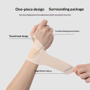 Bracelet de protection sportif en nylon léger universel pour le badminton, fixation du pouce, attelle de tendon pour la course, l'exercice et le tennis de table - Product Image 3