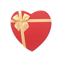 Carton ondulé personnalisé ury Cadeau Love Box Couvercle amovible Base Dossiers Type de boîte Épaule Emballage pour demoiselles d'honneur Idées cadeaux