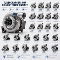 Turbocompresseur WOPU NWE HX55W pour moteur diesel 612601111057 pour camions lourds Weichai WP12 HOWO TH7 SHACMAN X3000 X5000 AUMAN FAW