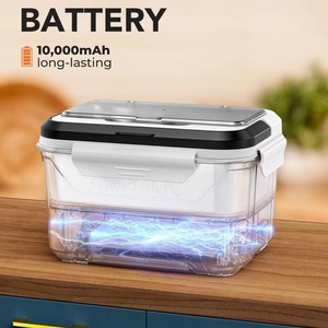 Portable Cordless Food Warmer with <b>Timer</b> Insulated Lunch Box for Adults Automatic Heating On-The-Go Food Warming - Product Image 6