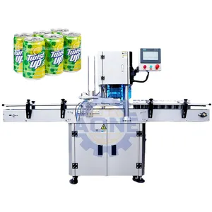 Drink Canning Soda Can Sealer Machine Aluminum Foil Tin Can Sealing Machine Production Line