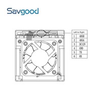 Module laser infrarouge à atténuation automatique Caméra Portée d'éclairage 500m 850nm Synchronisation Savgood Caméra Illuminateur de limite VCSEL SG-IR850-5M