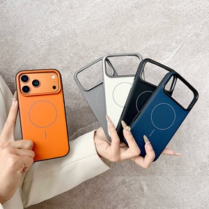 Funda Magnética Premium para <span class=keywords><strong>iPhone</strong></span> 17 <span class=keywords><strong>Pro</strong></span> <span class=keywords><strong>Max</strong></span>, Nueva, con Marco Metálico para la Cámara, Funda Protectora para <span class=keywords><strong>iPhone</strong></span> - Product Image 2