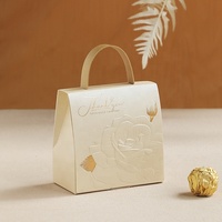 Nouvelle boîte à bonbons de mariage simple et avancée Boîte en papier pour bonbons au chocolat de mariage Boîte en papier haut de gamme