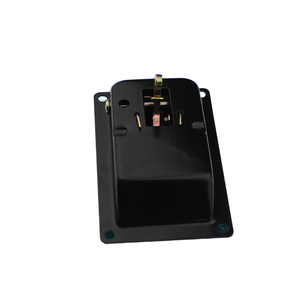 Loquet de capot robuste en SPCC noir avec verrouillage à clé et poignée plate pour camions spéciaux et véhicules personnalisés - Product Image 5