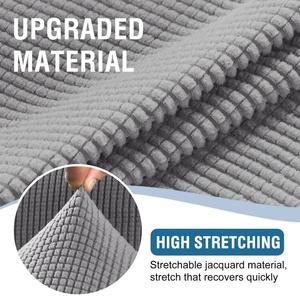 Hiện đại 1 2 3 ghế sofa Cắt bao gồm đàn hồi polyester không thấm nước co giãn phong cách đồng bằng nhà/văn phòng bán buôn - Product Image 5