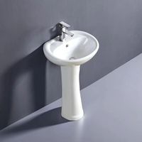 Ensemble WC et lavabo pour salle de bain, cuvette de toilette en céramique avec lavabo intégré, combinaison moderne de pot de toilette et lavabo