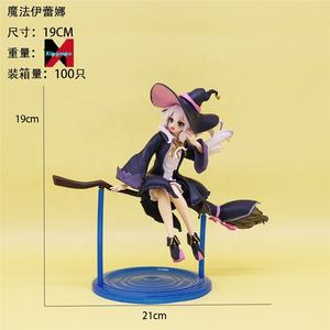 Bruja errante Elaina figura de oreja de gato Anime belleza chica de pie Pose modelo Premio ornamento decoración estatua - Product Image 6