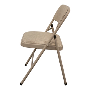 Silla Plegable de <span class=keywords><strong>Metal</strong></span> de Estilo Moderno para Comedor, Hogar, Oficina, Hotel, Campamento al Aire Libre, Banquetes y Bodas, Material de Tela Resistente - Product Image 6