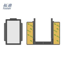 Miroir de salle de bain avec interrupteur tactile TUODI DC 5V-24V, éclairage LED, module de capteur de capacité intelligent en verre
