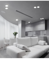 Plafonnier LED encastré rond intérieur moderne 3w 4w 6w 9w 12w 15w 18w 24w OEM Plafonnier