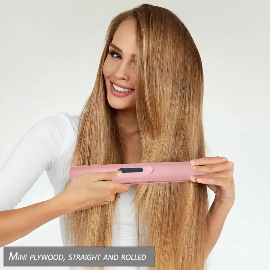 Schnurloses flacheisernes Haarlockwerkzeug Fabrik günstiger Mini-Haarglätter