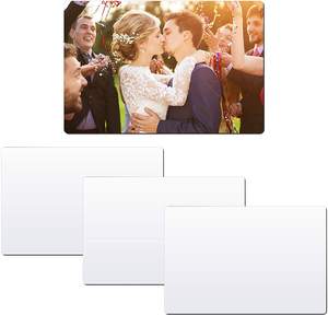 Grosir Lembar Aluminium Sublimasi 12X8 Inci Tanda Logam Polos Kilap Putih Sublimasi Panel Foto Cetak Aluminium Polos - Product Image 2