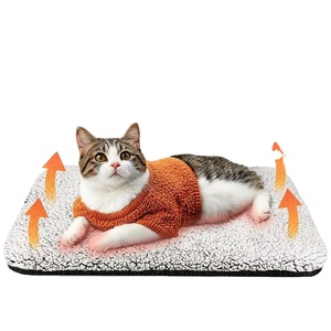 Cama de gato autocalentable para perro y gato, alfombrilla térmica extra cálida para cachorros, almohadilla de calefacción para mascotas de interior y exterior - Product Image 1