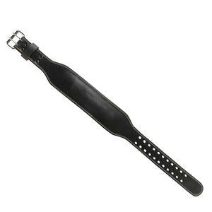 Cinturón de Fitness de Piel de Oveja para Entrenamiento de Levantamiento de Pesas, Unisex, Ajustable, Transpirable, Protección Profesional, Logotipo Personalizado - Product Image 2