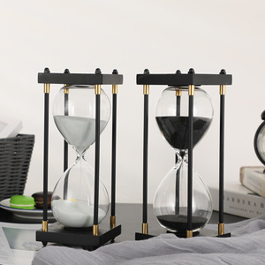 15 phút 30 phút một giờ trang trí khung cát hẹn giờ đồng hồ cát với cát màu - Product Image 2