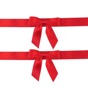 Gift Bow Holidays Packing Bows Wrapping Ribbon Bow With Elastic Band Gift Ribbon Bows