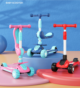 Trottinette à pédales multifonctionnelle de haute qualité pour enfants, trottinette pour bébé 3 en 1, trottinette électrique à trois roues pour enfant, 2 kg à 60 kg - Product Image 5