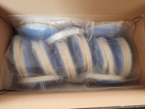Diffuseur à disque à bulles fines en silicone sphérique de 300 mm (12 po) avec membrane microporeuse pour le traitement des eaux usées - Product Image 5