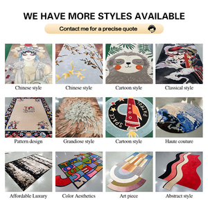 Tappeto Dsermer di Alta Gamma in Tencel Importato per <span class=keywords><strong>Soggiorno</strong></span>, Nuovo Colore Solido, Modernità Semplice, Personalizzazione Artigianale per Camera da Letto - Product Image 6