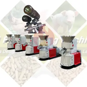 Popular in Kenya Chicken Duck Fish Rabbit Cow Feed Pellet Making Line Feed Production Plant