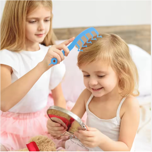 Z-Shaped Styling ABS Handle Disappearing Volumizing <b>Hair</b> Parting <b>Root</b> Plastic Tool Covering Comb <b>Hair</b> Brush - Product Image 3