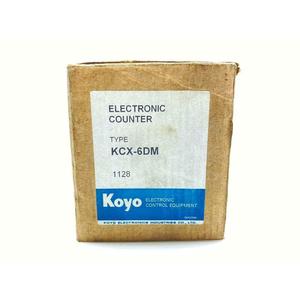 เครื่องนับดิจิตอลโคโย KCX-6DN จอแสดงผลโลหะ สำหรับเครื่องมือกล - Product Image 2