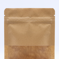 Pochette souple épaisse anti-humidité avec bec verseur et fermeture éclair, sac d'emballage flexible en PET