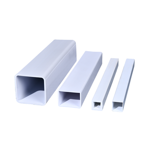 PVC kunststof vierkante buizen, diverse specificaties, vierkante holle stijve buizen, PVC kunststof. Materiaal voor buisfittingen. - Product Image 2