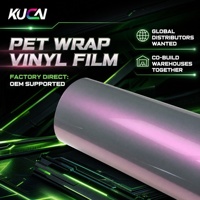 Film PVC automobile auto-cicatrisant à changement de couleur, en vinyle liquide métallique, pour protection automobile