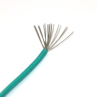 Cable Eléctrico Flexible de Cobre Estañado de un Solo Núcleo, Aislado con PVC, 16AWG 18AWG 20AWG 22AWG 600V, 100 Metros