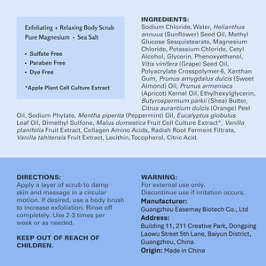 Scrub Kopi Magnesium <span class=keywords><strong>Dr</strong></span>.Vanbcy untuk Eksfoliasi dan Pereda Nyeri Otot |   Relaksasi Hidrasi Mendalam Garam Laut Mati Mentega Cupuacu - Product Image 6