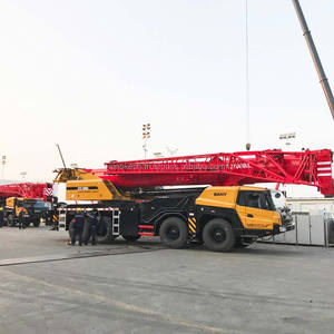 Casi nuevo STC1000C usado 100 toneladas grúa de coche móvil SANY todo terreno grúa móvil camión 150 toneladas 200 toneladas Camión grúa en venta - Product Image 3