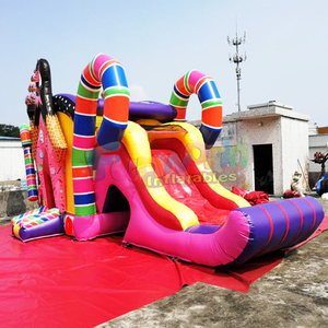 Castello Gonfiabile Combo Sugar Shack, Casa Rimbalzante a Tema Gelato, Castello Saltante - Product Image 2