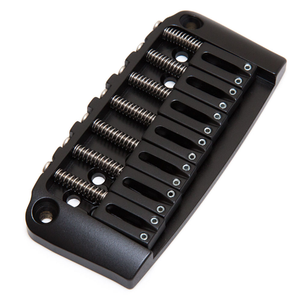 Puente de guitarra eléctrica de 7 cuerdas, puente tremolo negro mecanizado CNC de buena calidad por su diseño - Product Image 3